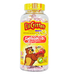 Kẹo Dẻo Gummy Bear Calcium with Vitamin D 200 viên (mẫu mới 2016)