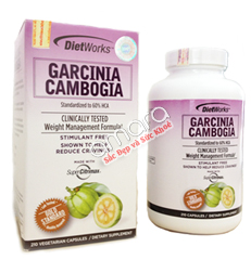 Viên giảm cân Garcinia Cambogia 210 chiết xuất từ quả nụ dành cho cơ địa khó