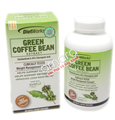 Viên giảm cân Green Coffee Bean Extract hiệu quả từ hạt cà phê xanh